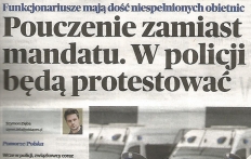 Pouczenie zamiast mandatu. W policji będą protestować